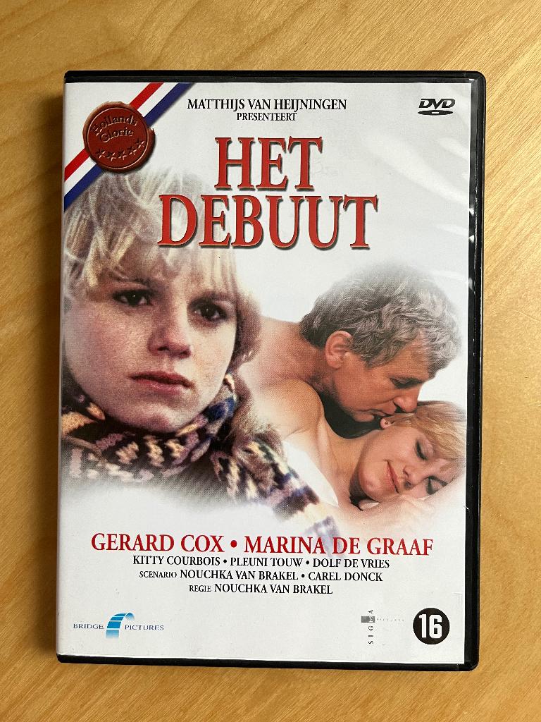 dvd - Het Debuut - Marina de Graaf, Gerard Cox, Alle leeftijden, Ophalen of Verzenden, Zo goed als nieuw, Overige genres