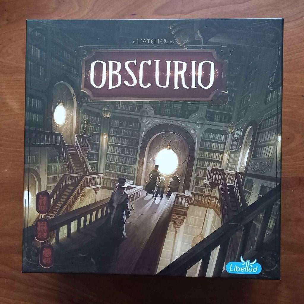 Obscurio board game bordspel, Hobby en Vrije tijd, Een of twee spelers, Ophalen of Verzenden, Zo goed als nieuw, Libellud