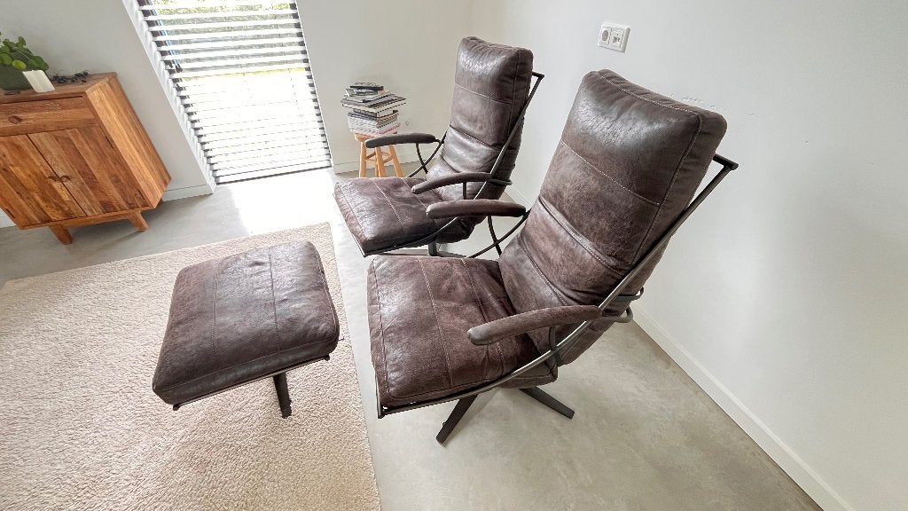 Het Anker Tiberius Fauteuil, Ophalen, Gebruikt, 75 tot 100 cm, Industrieel / Klassiek