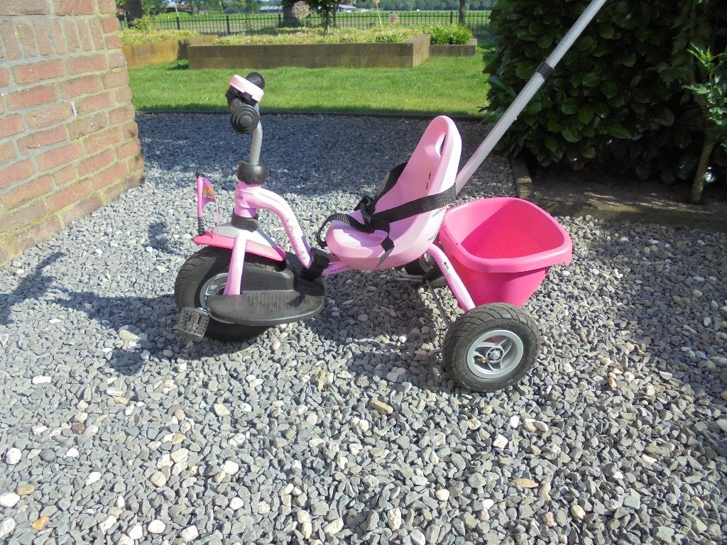 Puky Lillifee driewieler met duwstang i.z.g.st., Ophalen, Zo goed als nieuw, Puky, Duwstang