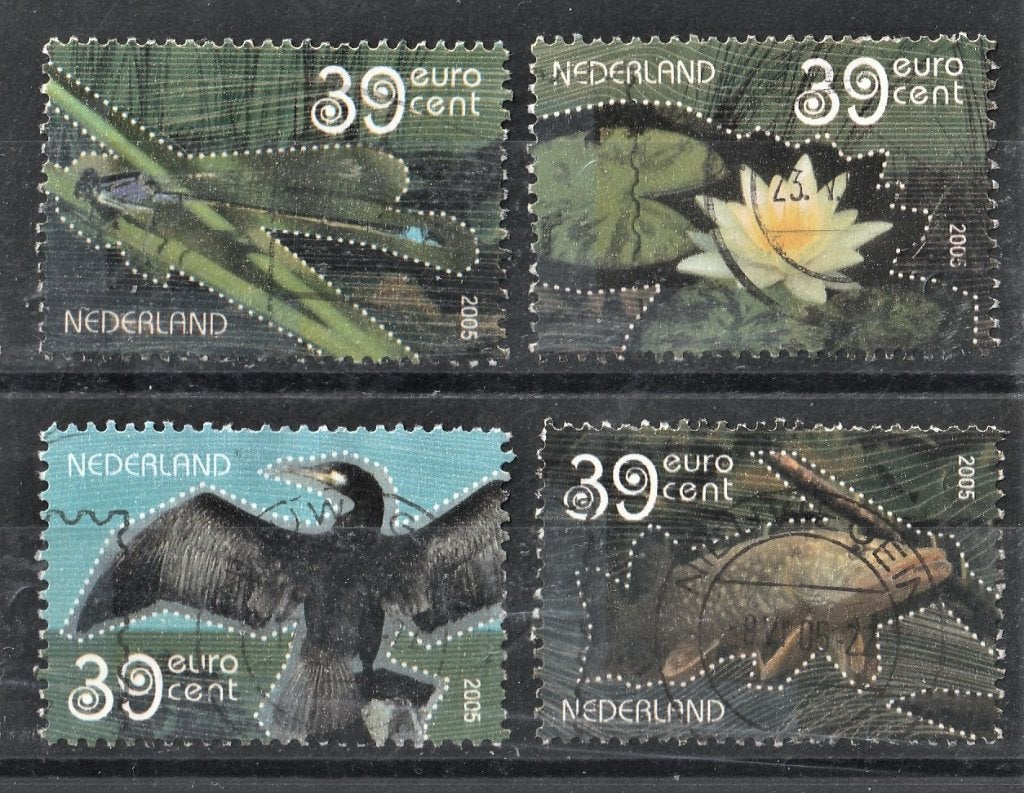 36 G --serie natuurmonumenten2005, Verzenden, Na 1940, Gestempeld