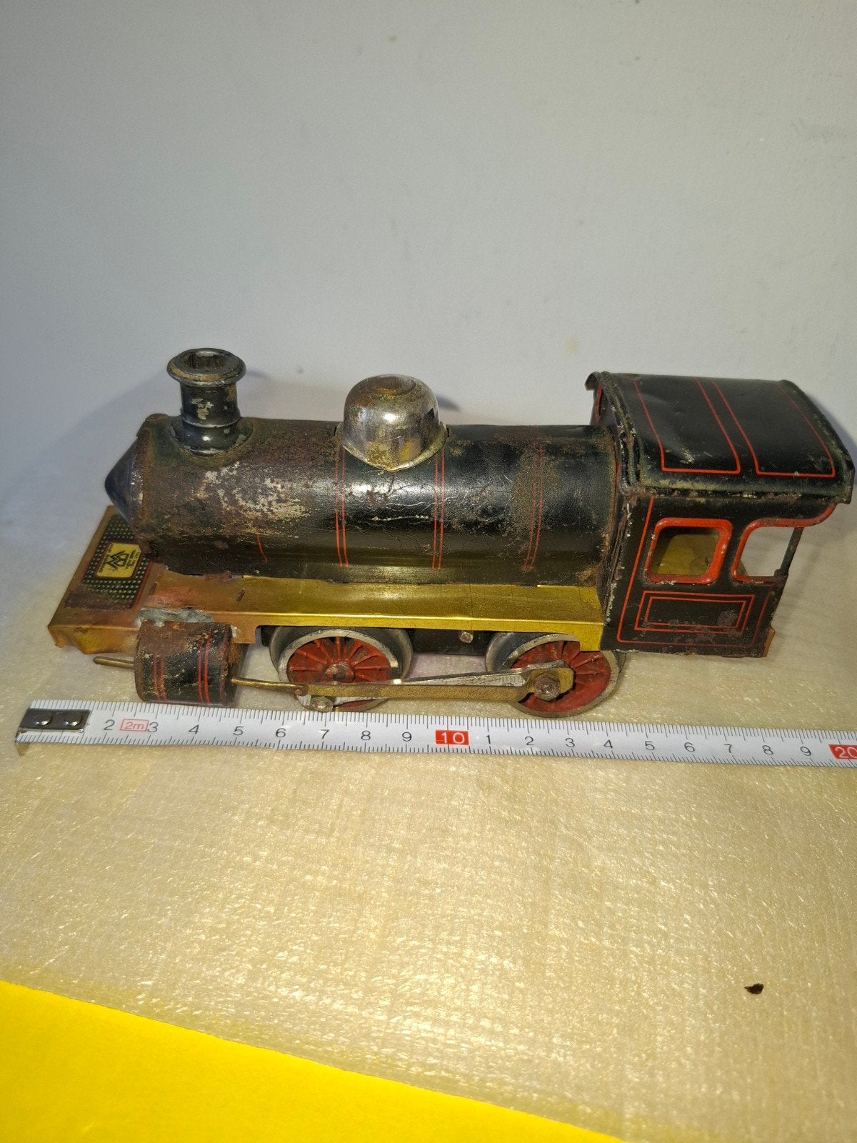 Oude trein Bing Werke nakijken zie de foto's, Overige merken, Gebruikt, Ophalen of Verzenden, Gelijkstroom