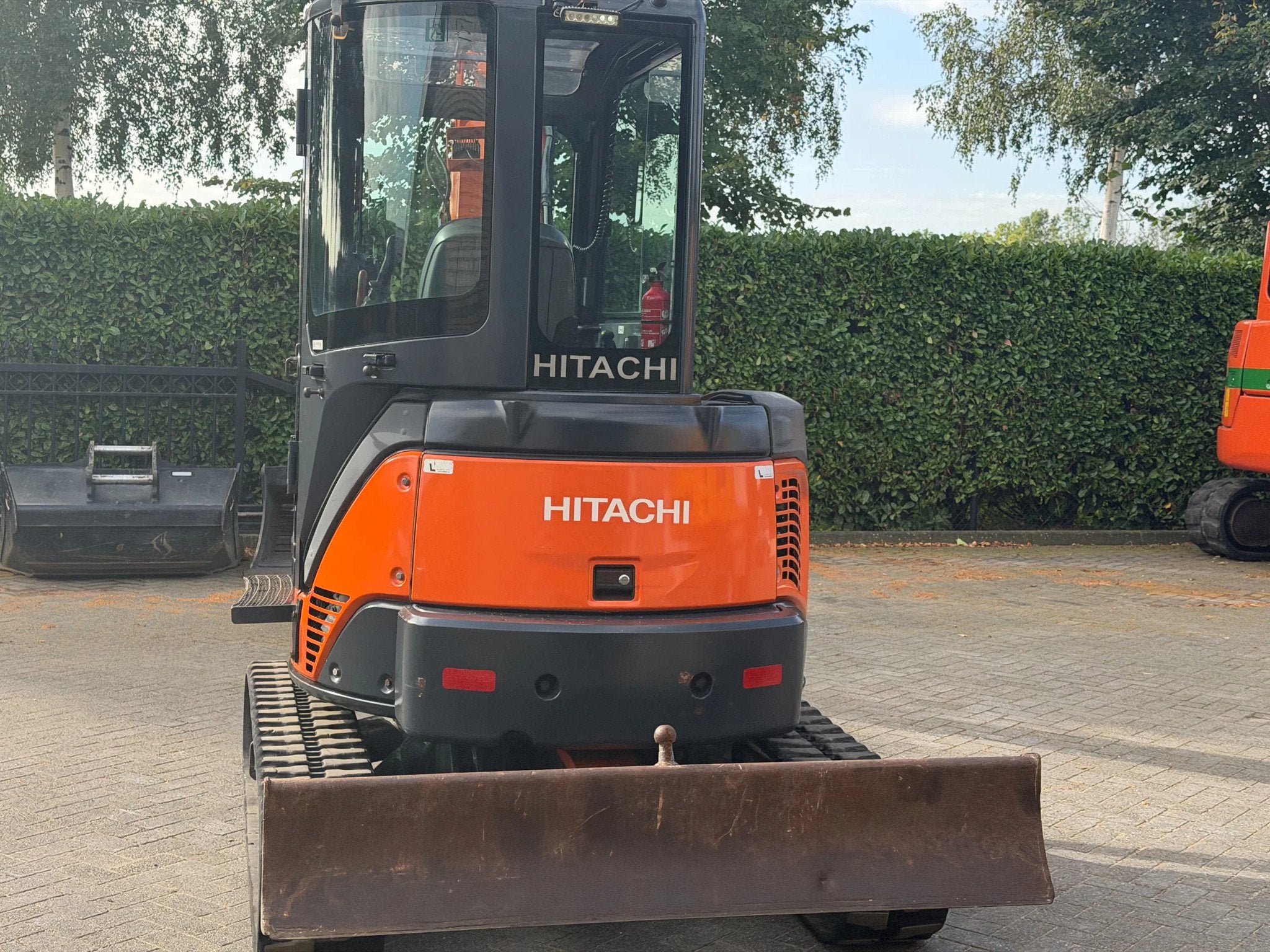 Hitachi ZX35U-2 CLR (bj 2008), Graafmachine