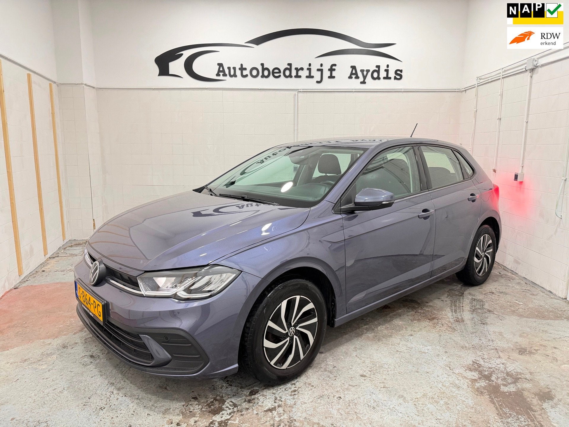 Volkswagen Polo 1.0 TSI Airco EL Ramen Cruise BTW Nap, Voorwielaandrijving, Stof, Gebruikt, Euro 6