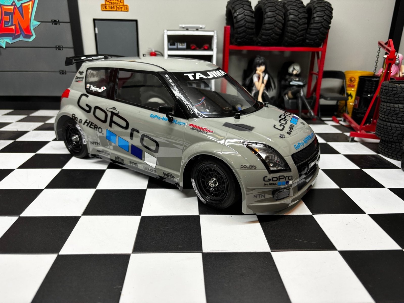 Tamiya suzuki Tajima, Ophalen of Verzenden, Nieuw, Auto onroad