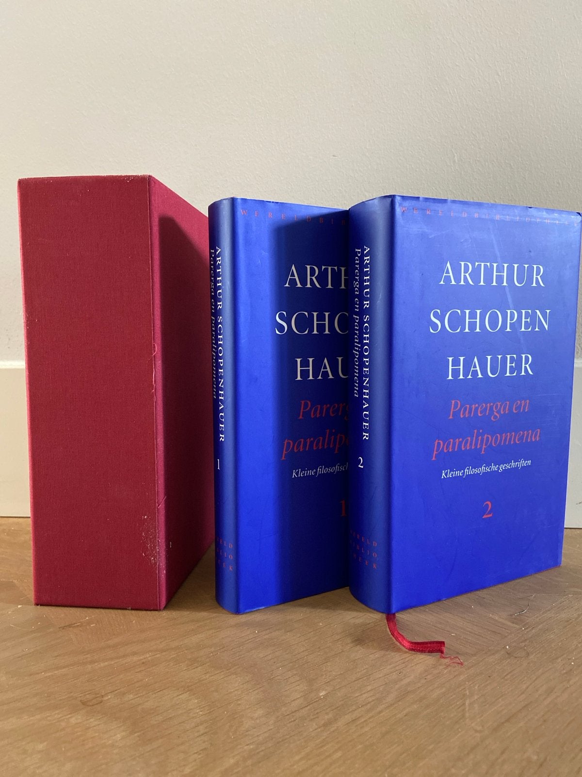 Arthur Schopenhauer - Parerga en Paralipomena (2 delen), Boeken, Verzenden, Zo goed als nieuw, Europa overig
