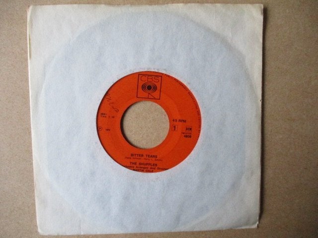s4472 the shuffles - bitter tears, Ophalen, Gebruikt, 7 inch, Overige genres