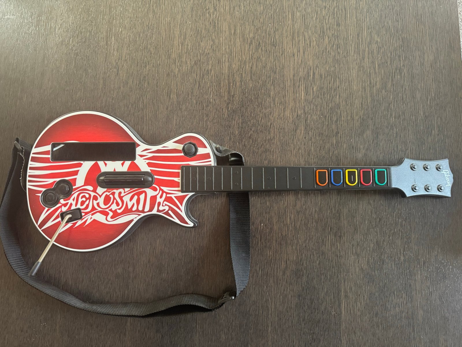 Guitar Hero Aerosmith gitaar voor Nintendo, Ophalen, Muziek, Gebruikt, 1 speler
