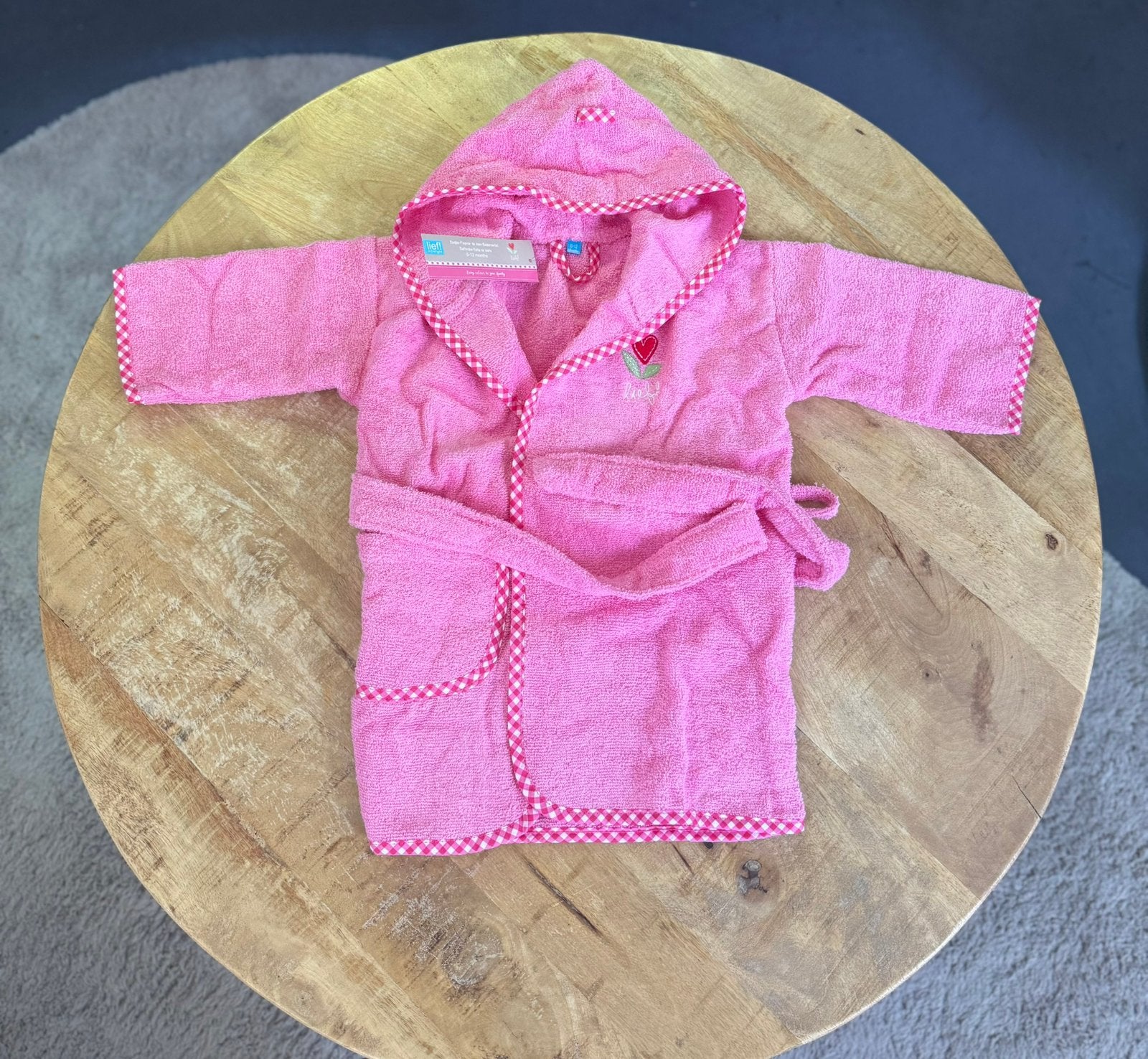 Partij Lief! Baby-badjassen 0-12 maanden., Kinderen en Baby's, Ophalen of Verzenden, Nieuw, One size