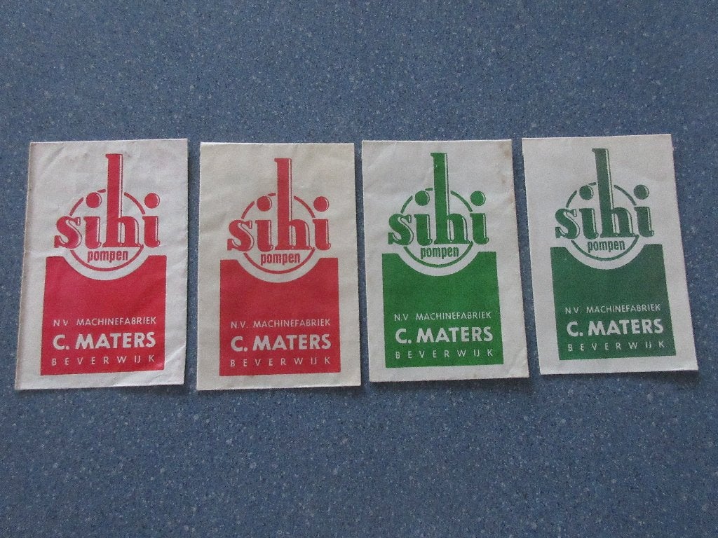 4 x Beverwijk, SIHI-pompen/ C. Maters, Verzenden, Nederland