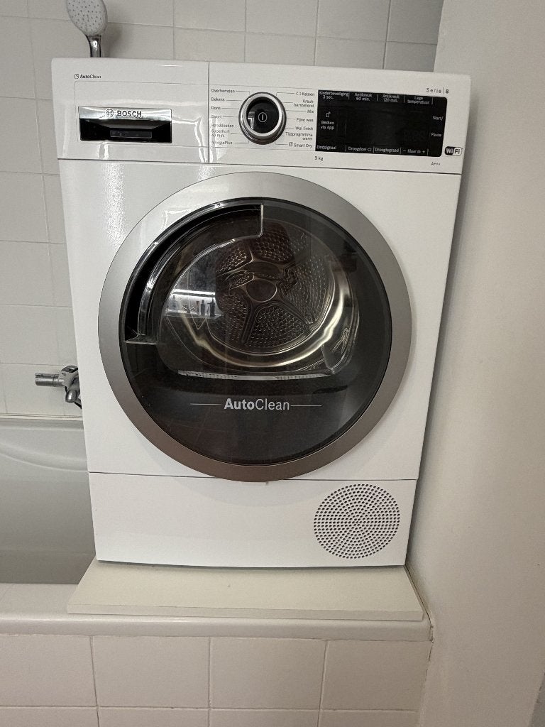 Bosch WTXH8M75NL warmtepompdroger – werkt perfect, Witgoed en Apparatuur, Ophalen, Gebruikt, Minder dan 85 cm, Overige typen