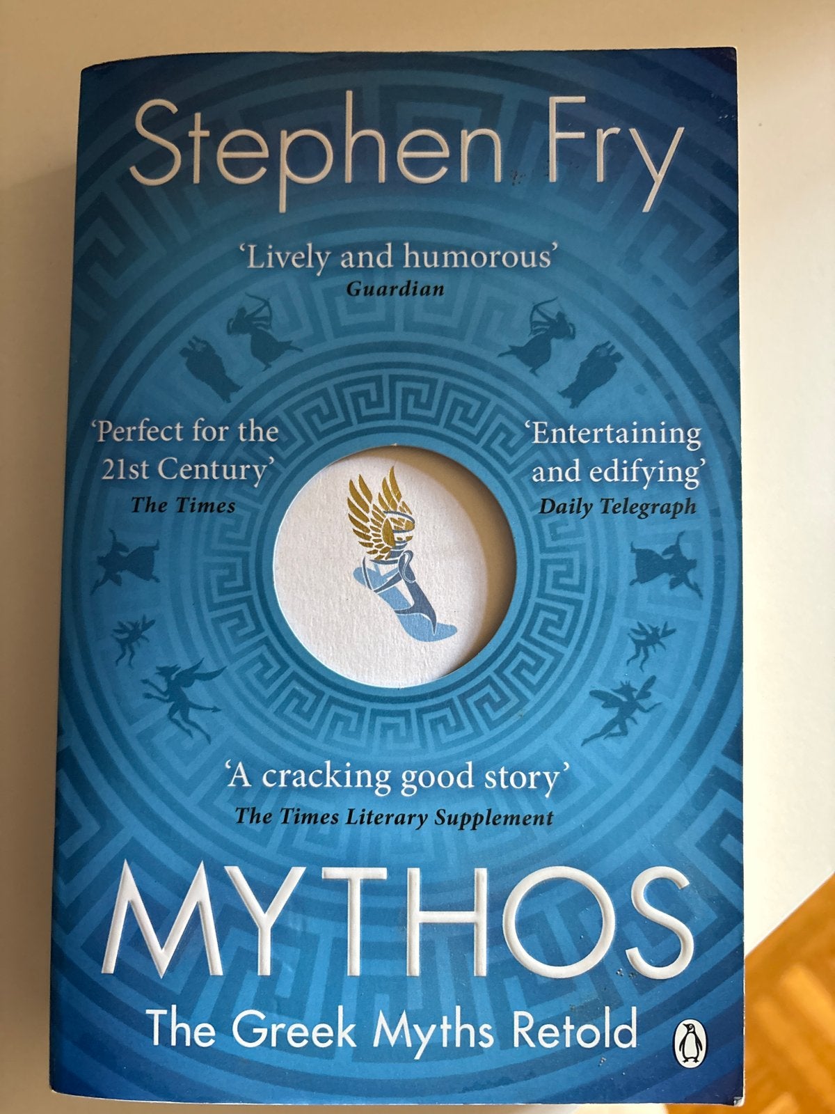 Mythos - Stephen Fry - De Griekse Mythen Herverteld, Ophalen of Verzenden, Zo goed als nieuw, Europa overig