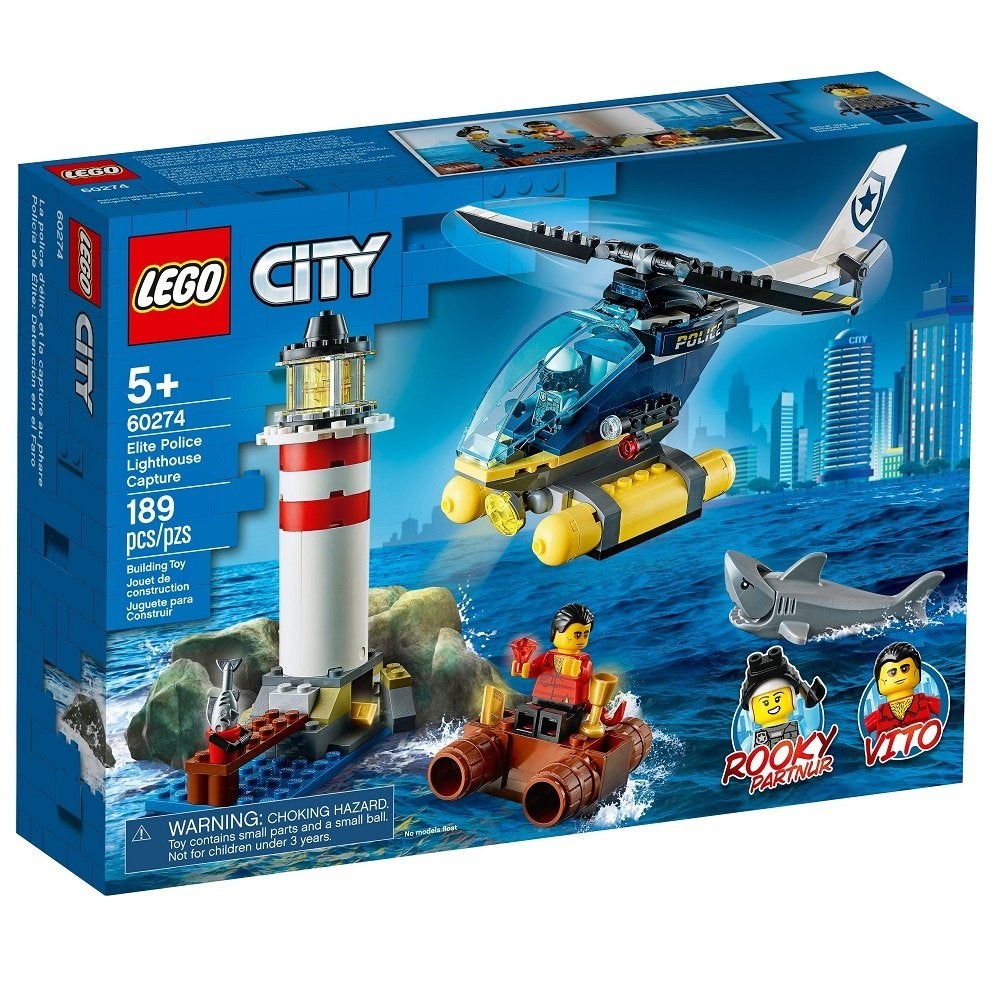 LEGO City 60274 Elite Politie Vuurtoren Aanhouding, Lego, Nieuw, Ophalen of Verzenden, X