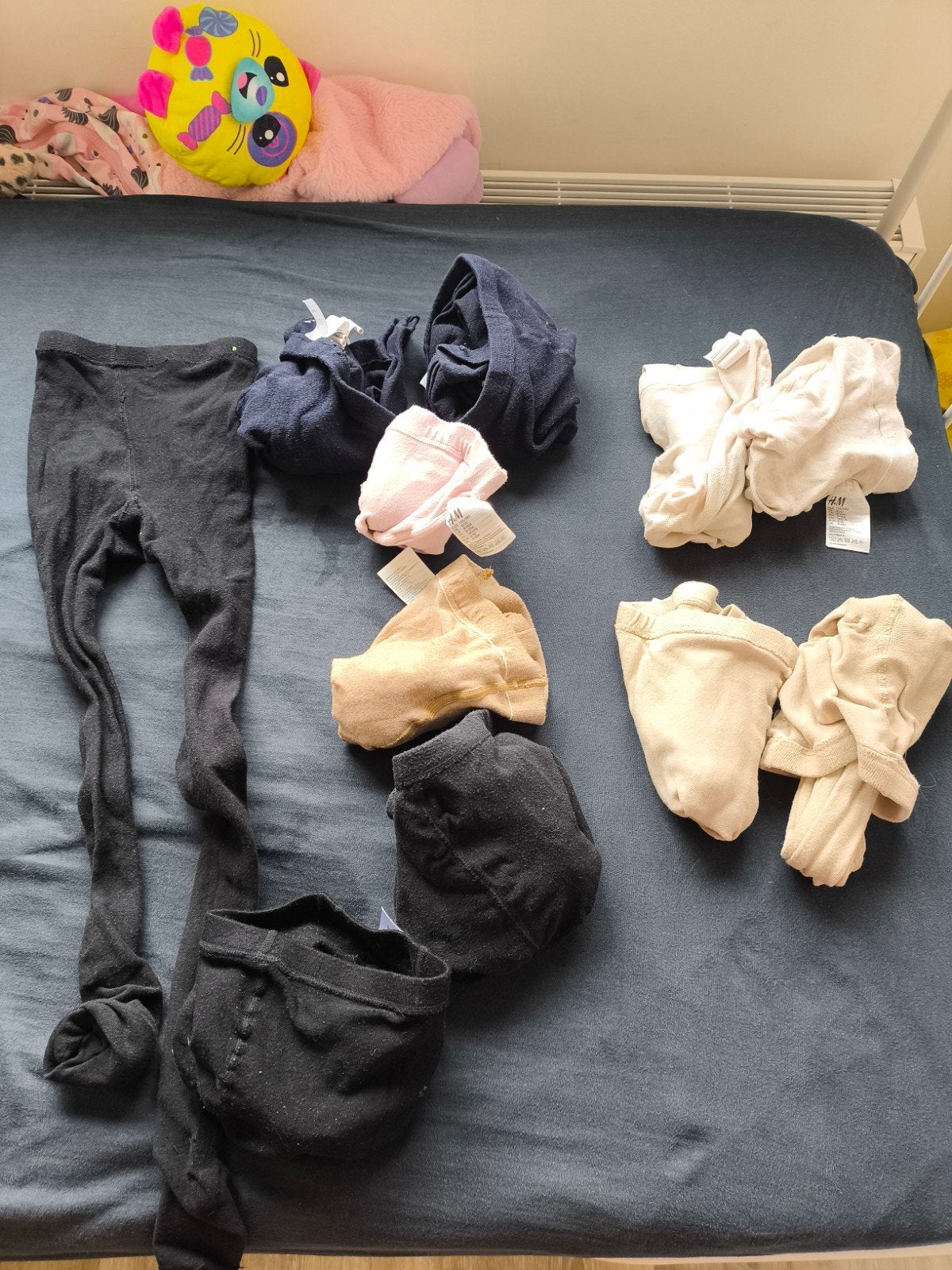 11 maillots, maat 134/140 - Diverse kleuren, Ophalen of Verzenden, Gebruikt, H&M, Meisje