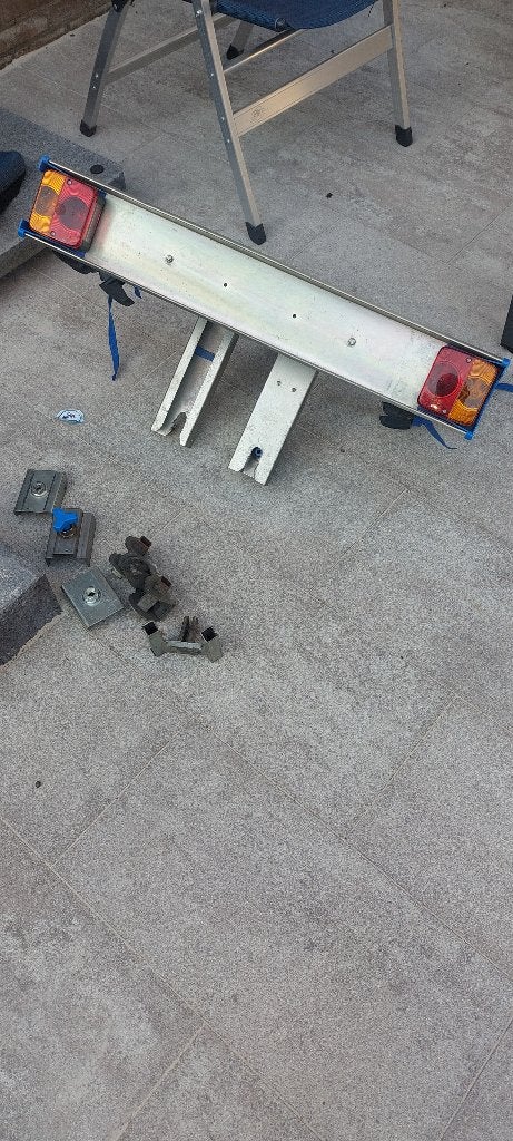 Twinny load fietsenrek, Auto diversen, Ophalen, Gebruikt, 2 fietsen, Trekhaakdrager