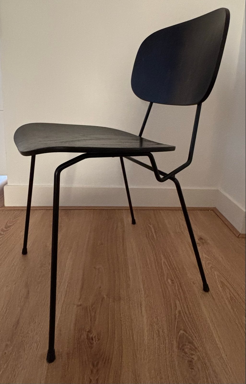 Lensvelt D-chair 101 Wood, Ophalen, Zwart, Zo goed als nieuw, Eén
