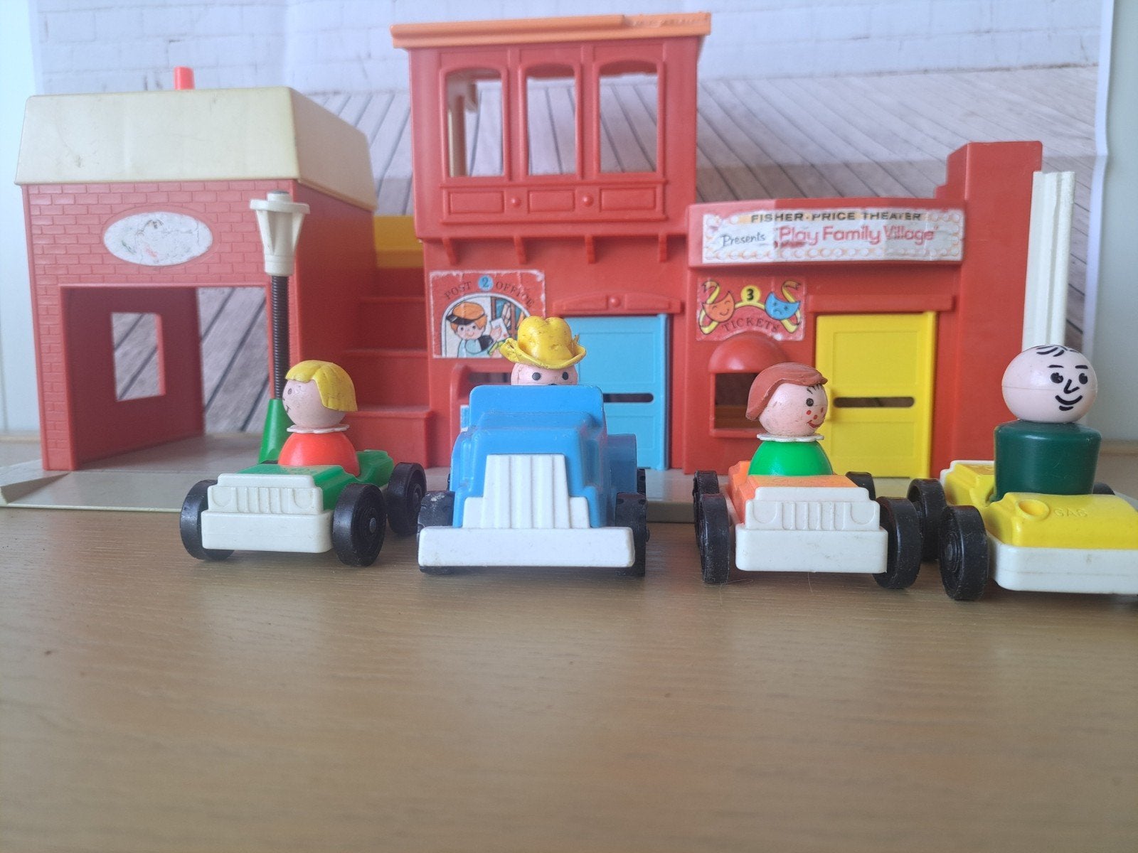 Vintage Fisher-Price Play Family Village Speelset, Ophalen of Verzenden, Gebruikt, Speelset