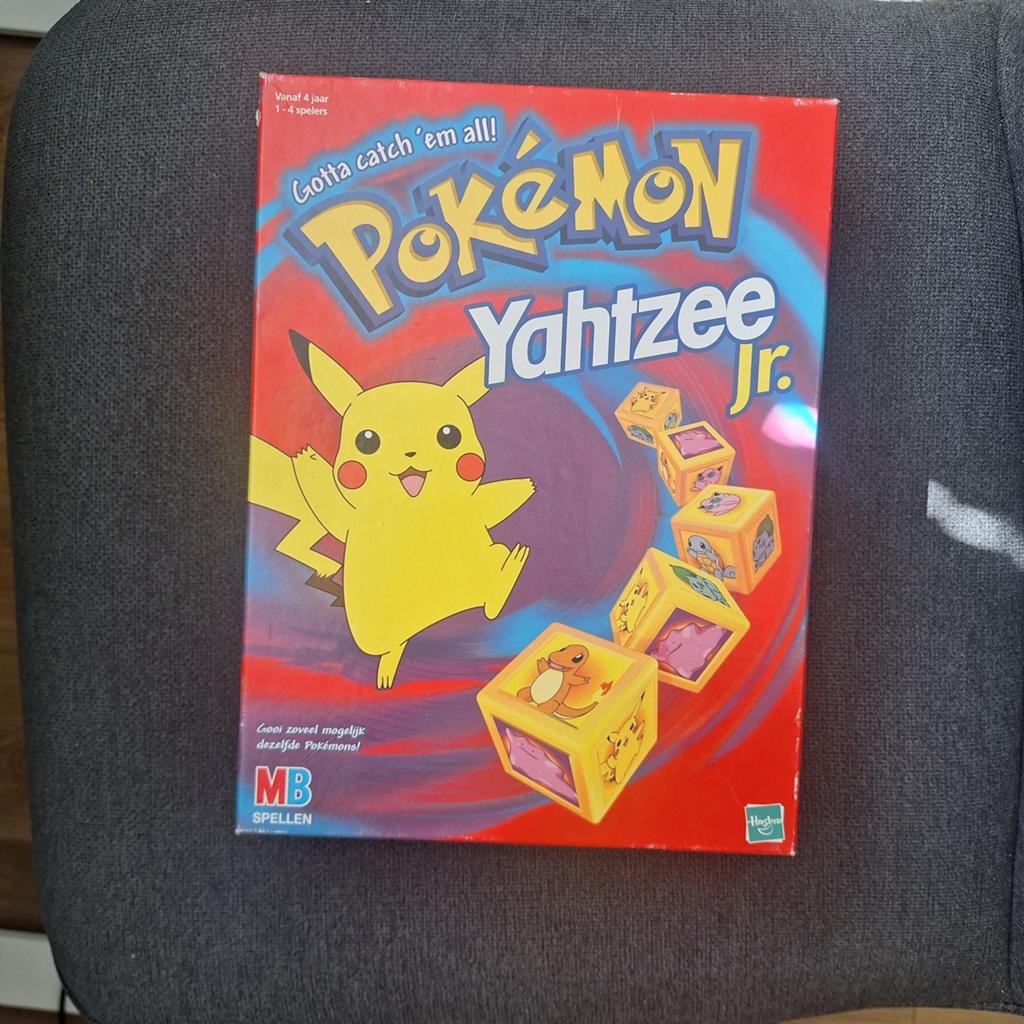 Pokemon Yahtzee, Ophalen of Verzenden, Gebruikt