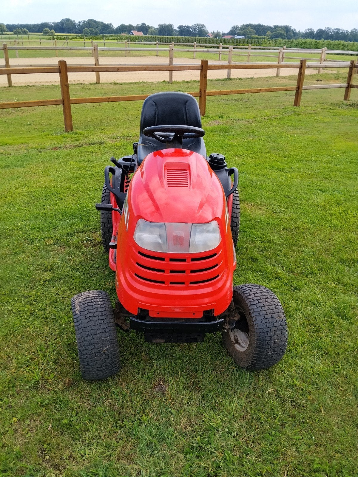 tuin trekker, Ophalen