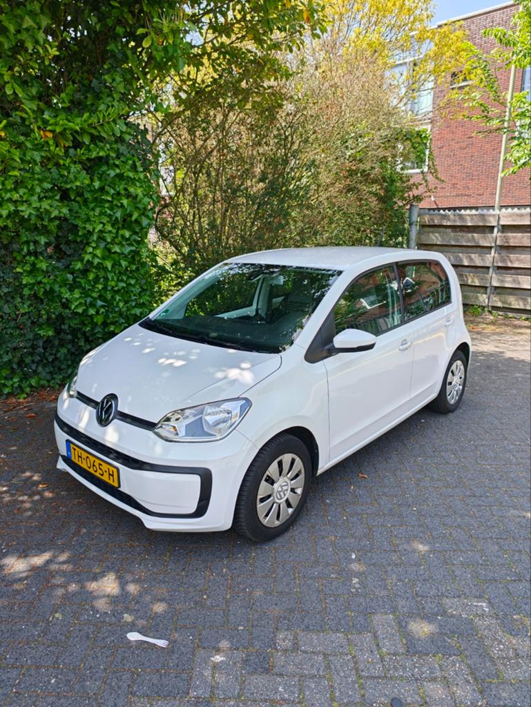 Volkswagen up! 1.0 44KW 5-drs, Voorwielaandrijving, Stof, Wit, Origineel Nederlands