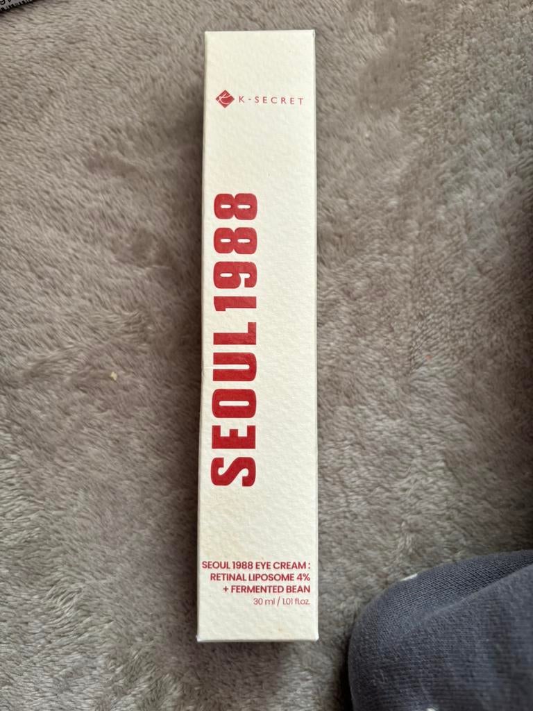 K-secret seoull 1988 eye cream, Ophalen of Verzenden, Zo goed als nieuw, Blauw, Ogen