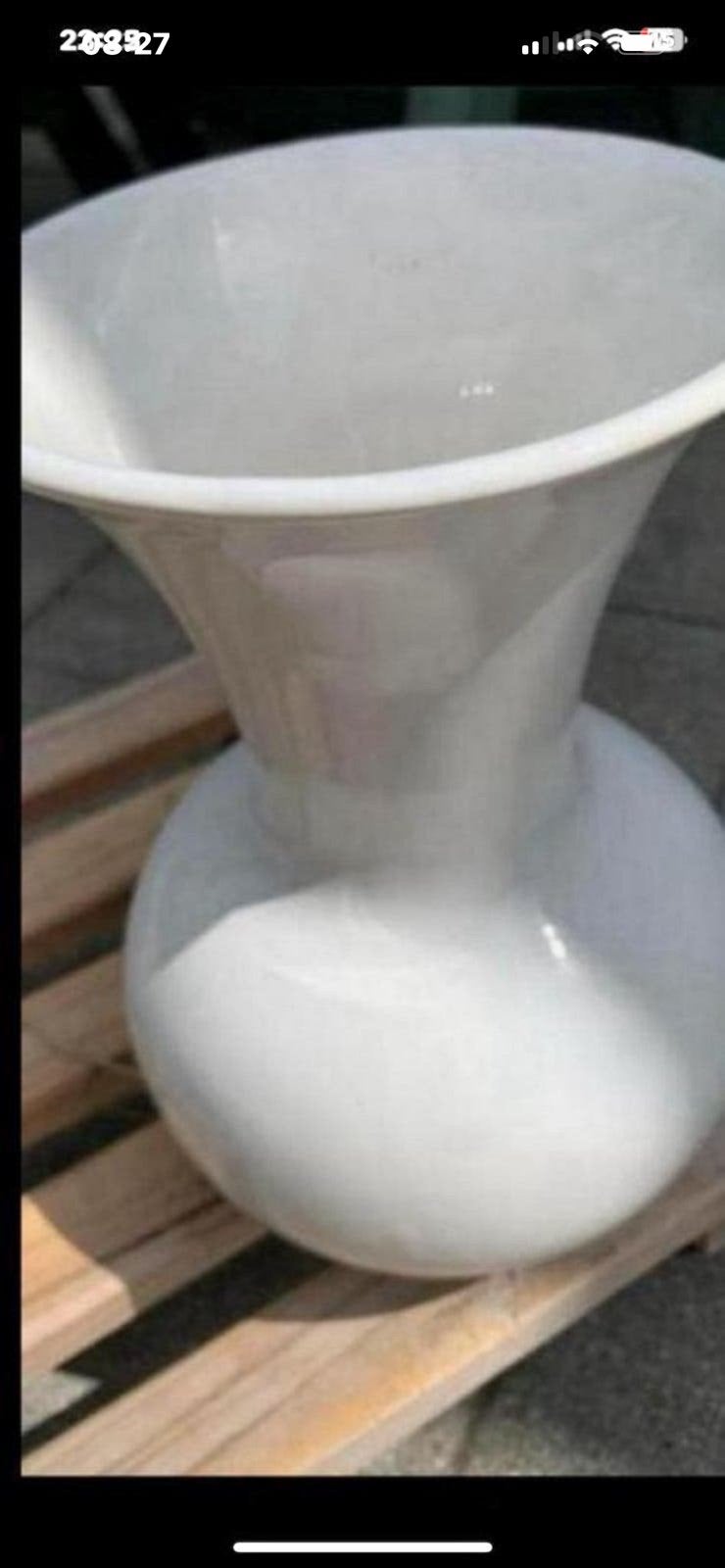 Vaaz 25 cm, Ophalen, Zo goed als nieuw