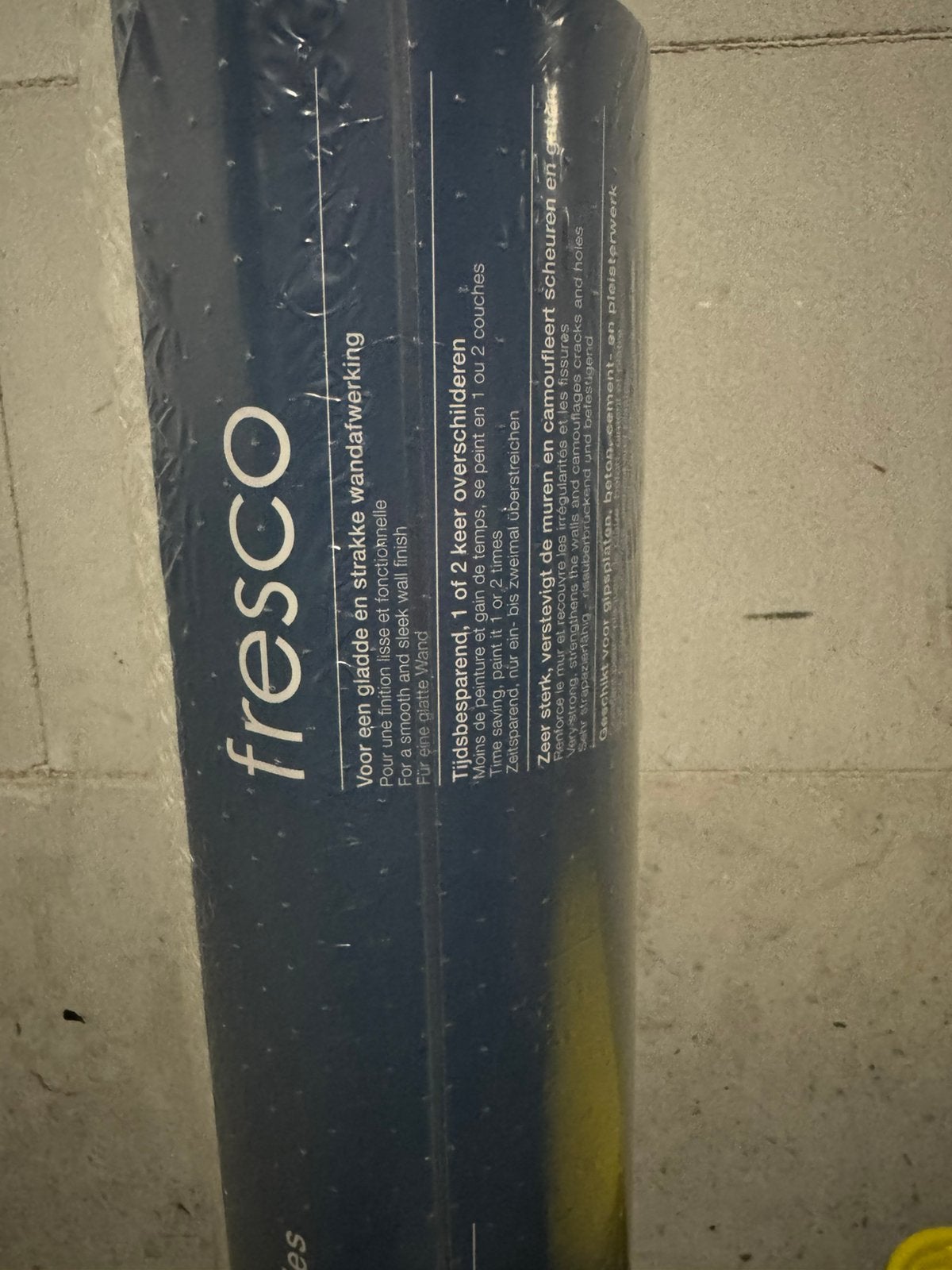 Nieuwe Rol glasvezel behang met nieuwe bak lijm, Ophalen, Glasvezelbehang