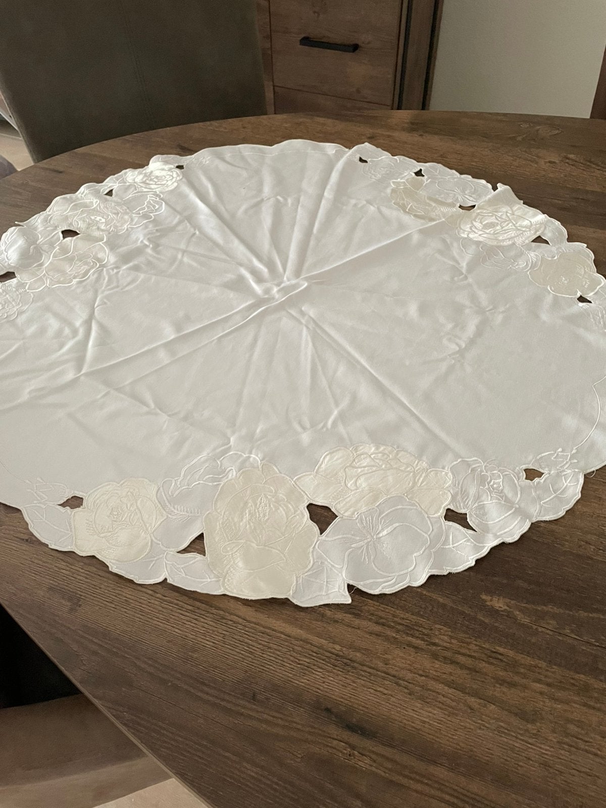 Rond tafel/top-kleed, Ophalen of Verzenden, Zo goed als nieuw, Rond