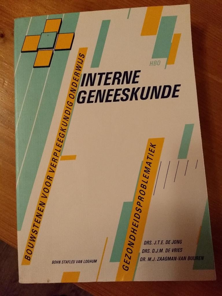 Boek Interne geneeskunde, Ophalen of Verzenden, Beta, Gelezen, WO