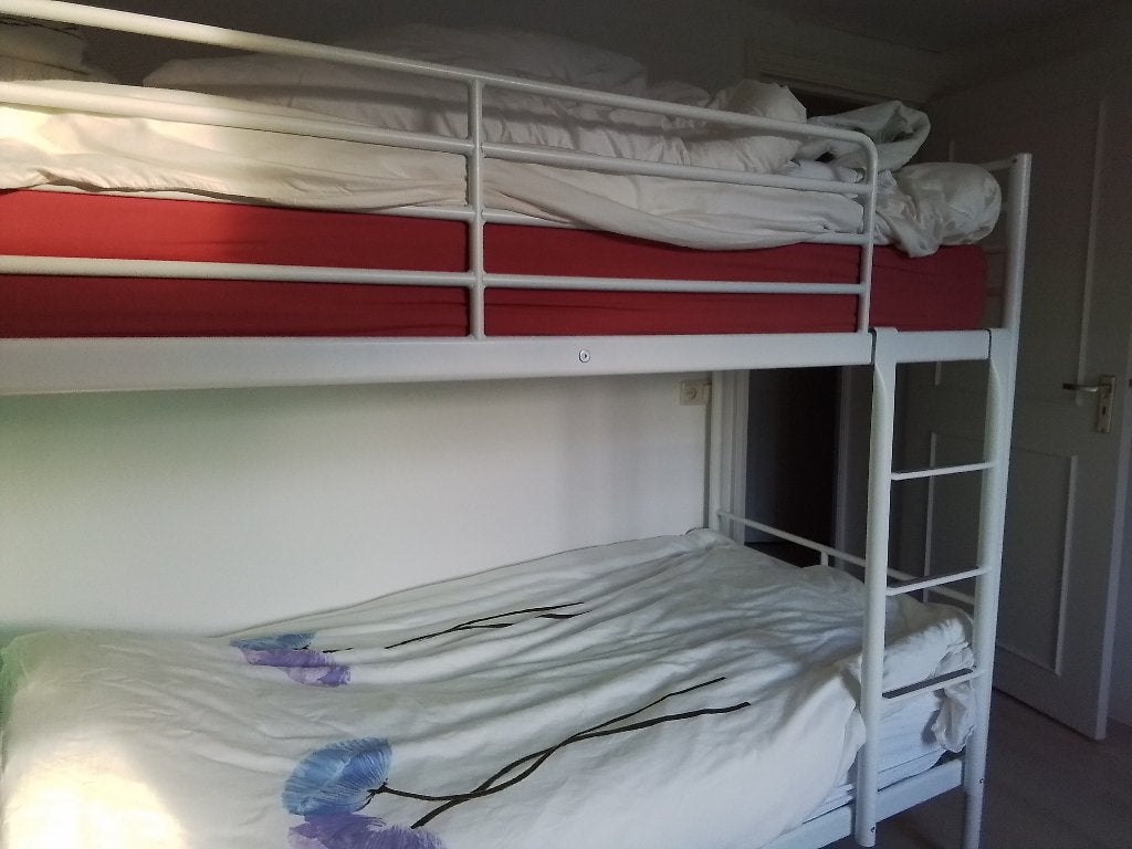 Stapelbed, Huis en Inrichting, Ophalen, Gebruikt, 90 cm, 160 tot 180 cm