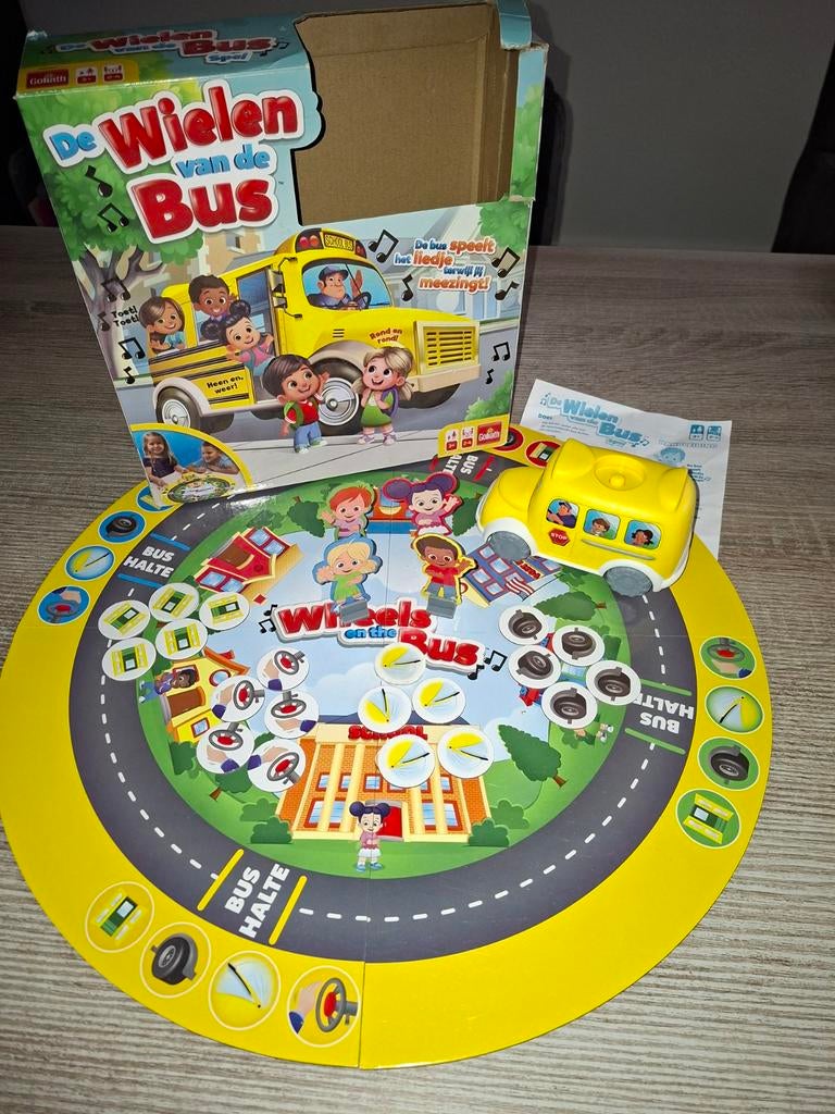 De Wielen van de Bus, Een of twee spelers, Ophalen of Verzenden, Zo goed als nieuw, Goliath
