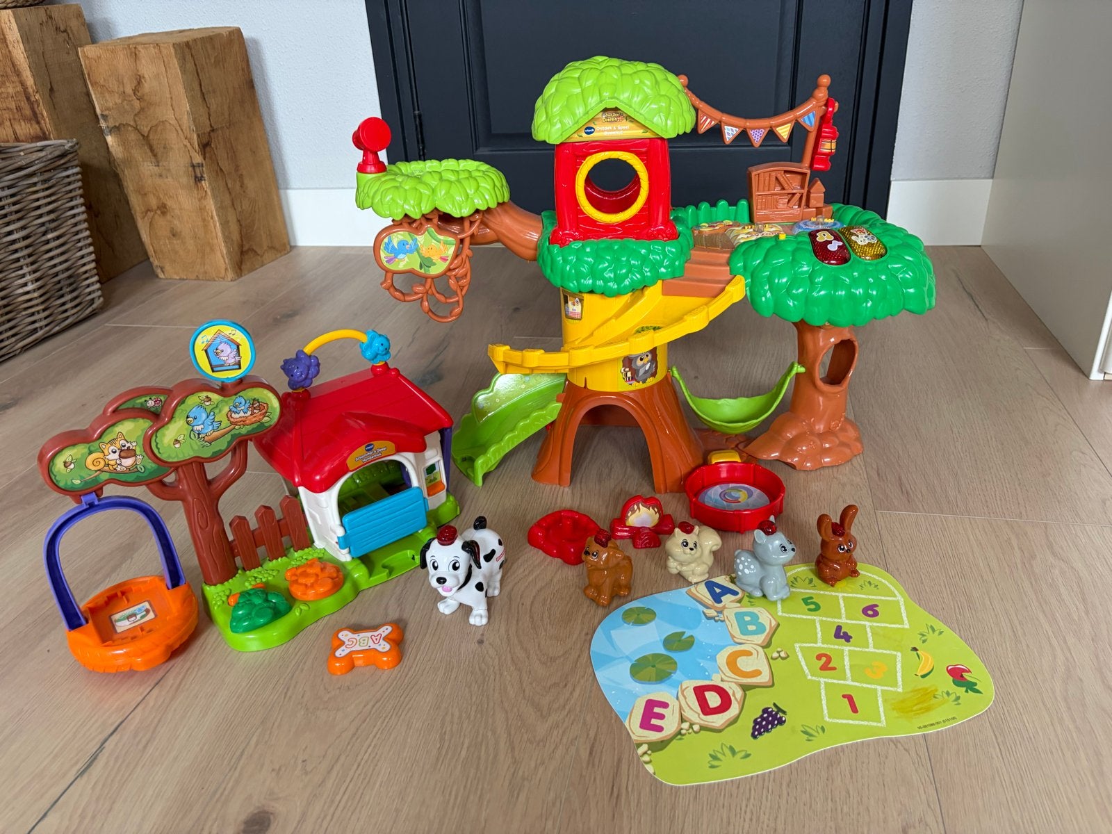 VTech Zoef Zoef Dieren Boomhuis en Huisje Speelset, Kinderen en Baby's, Ophalen of Verzenden, Zo goed als nieuw, 2 tot 4 jaar