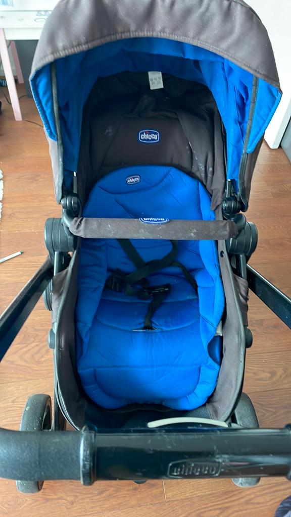 Kinderwagen, Kinderen en Baby's, Kinderwagens en Combinaties, Ophalen, Gebruikt, Overige merken, Met reiswieg