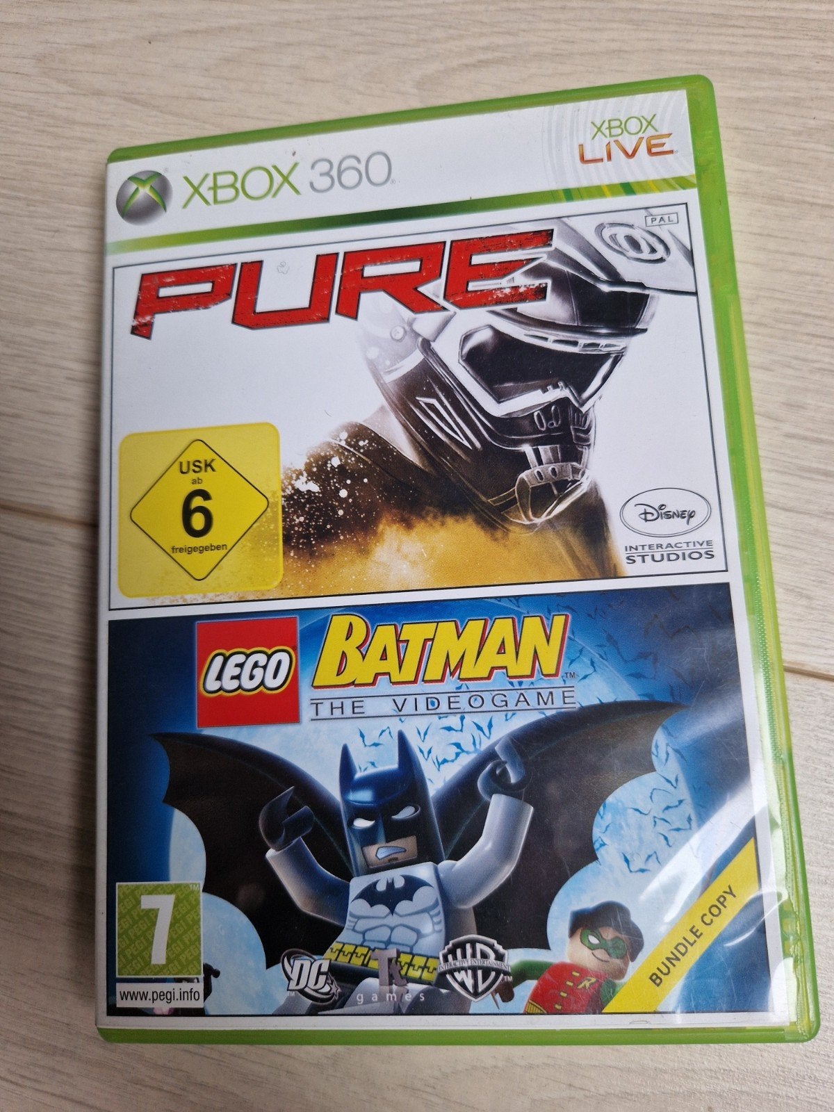 lego batman 1 the videogame xbox 360 game spel pure  disney, Avontuur en Actie, 1 speler, Ophalen of Verzenden, Zo goed als nieuw