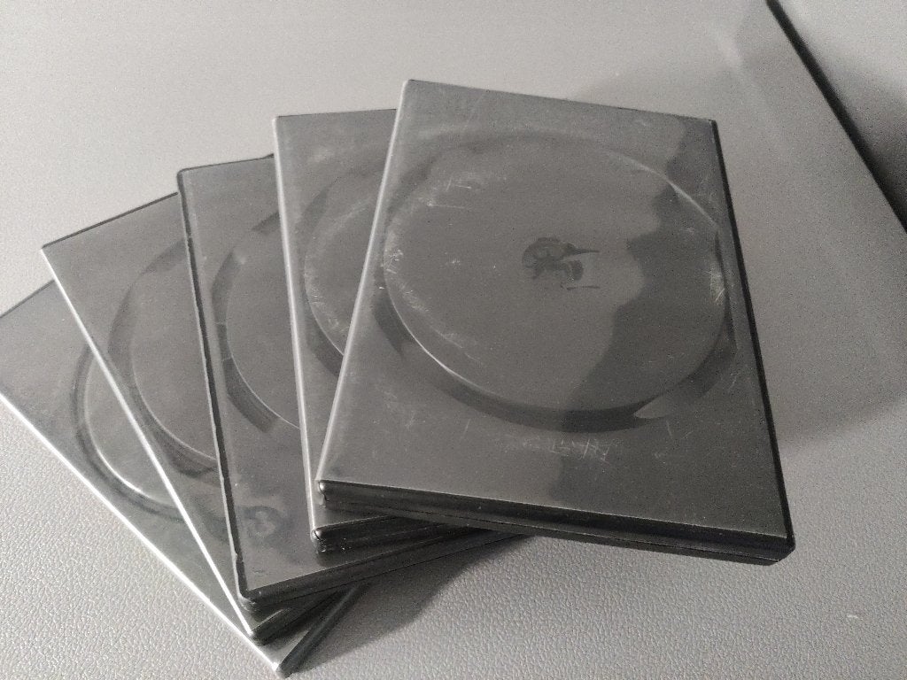 lege dvd hoesjes, Cd's en Dvd's, Alle leeftijden, Ophalen, Gebruikt
