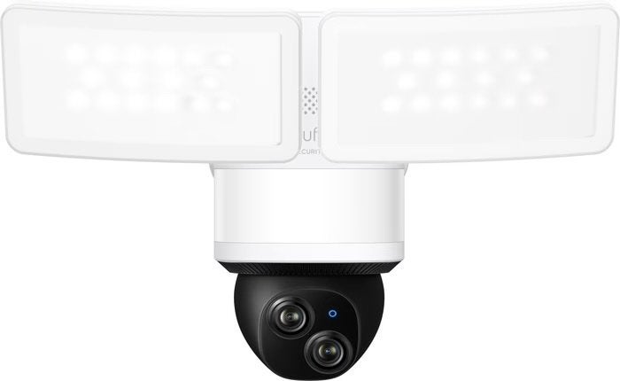 Eufy Floodlight Cam E340 - Beveiligingscamera met schijnwerp, Ophalen of Verzenden, Zo goed als nieuw
