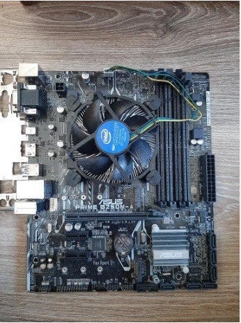 Intel Asus moederbord incl. intel i5 processor, Ophalen, LGA 1151, DDR4, Zo goed als nieuw
