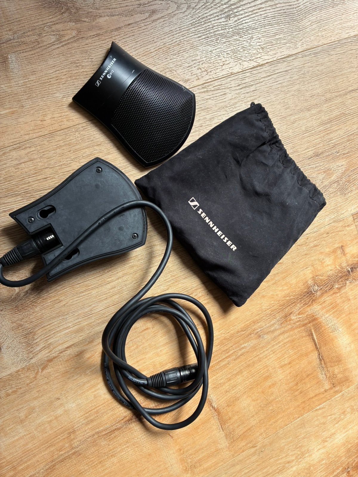 2x Microfoon sennheiser e912 condensator een hoesje, Muziek en Instrumenten, Microfoons, Ophalen of Verzenden, Gebruikt, Zangmicrofoon