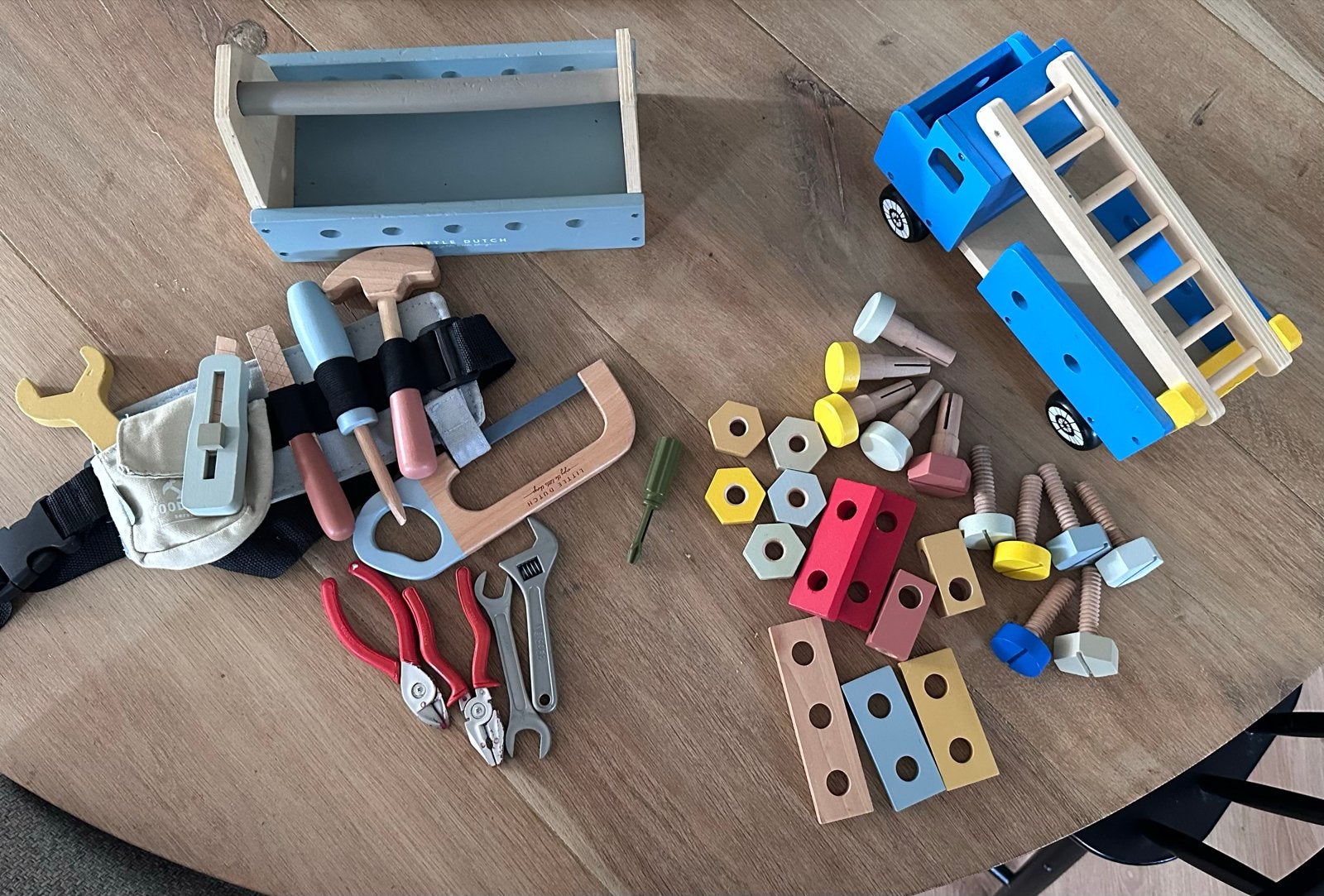 Little Dutch & HEMA houten speelgoed set