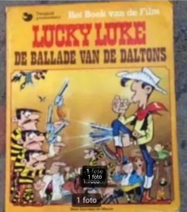 Lucky Luke het boek van de film de ballade van de Daltons, Eén stripboek, Ophalen of Verzenden, Gelezen