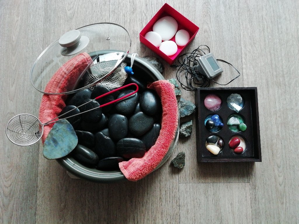 hot stones, Ophalen of Verzenden, Zo goed als nieuw, Hotstone