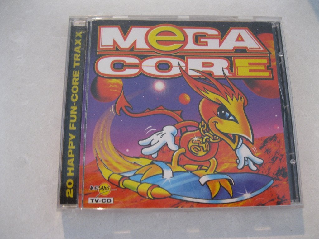 Mega Core CD – 90s Happy Hardcore Gabber, Ophalen of Verzenden, Zo goed als nieuw, Overige genres, Inclusief boekje