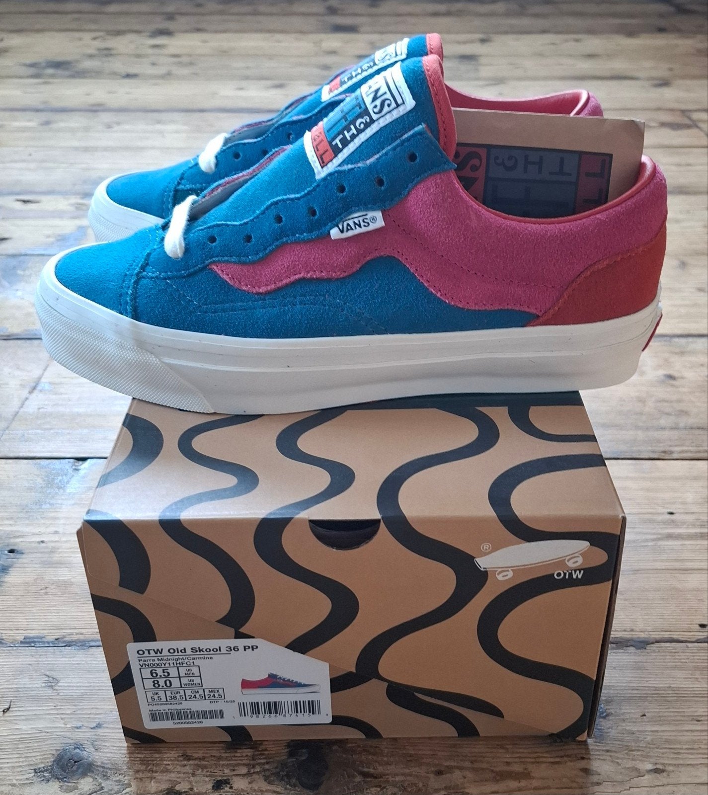 Vans x Piet Parra Old Skool 36 PP sneakers - Maat 38.5, Overige kleuren, Nieuw, Ophalen of Verzenden, Sneakers of Gympen
