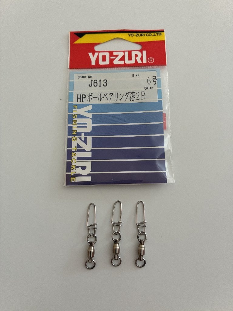 Yo-Zuri Ball Bearing Crosslock Snap Swivel 28-35-45-70-90kg, Watersport en Boten, Ophalen of Verzenden, Nieuw, Overige typen