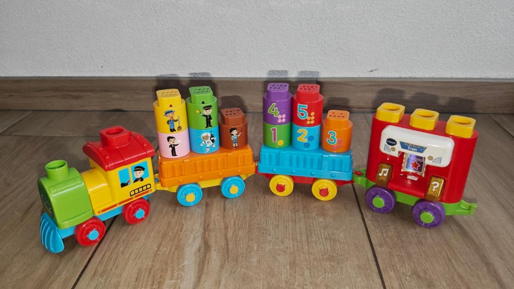 VTech Bla Bla Blocks trein, Ophalen, Gebruikt, 6 maanden tot 2 jaar