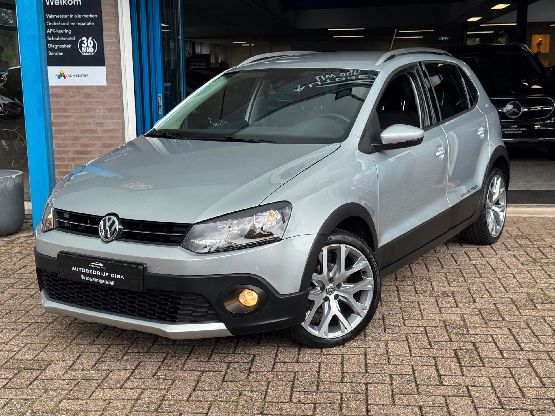 Volkswagen Polo 1.2 TSI Cross 5drs 2016 NAVI CLIMA NAP!, Stof, Gebruikt, Origineel Nederlands, Bedrijf