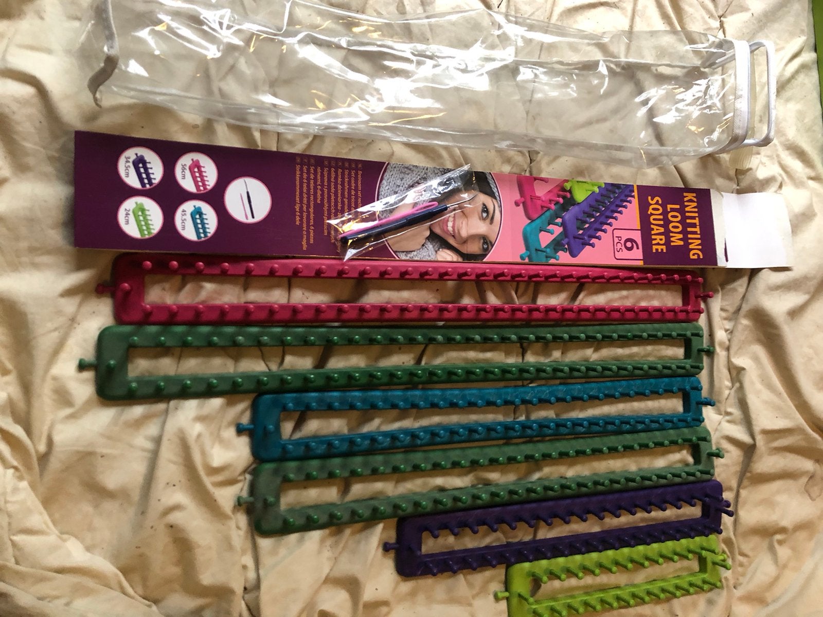 Loom knitting set, Hobby en Vrije tijd, Ophalen of Verzenden, Zo goed als nieuw