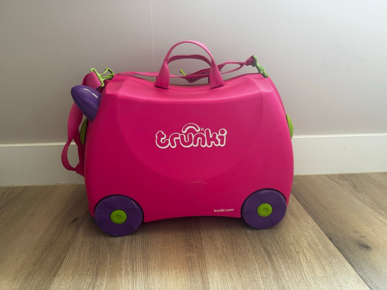 Trunki Kinderkoffer Roze, Ophalen, Gebruikt