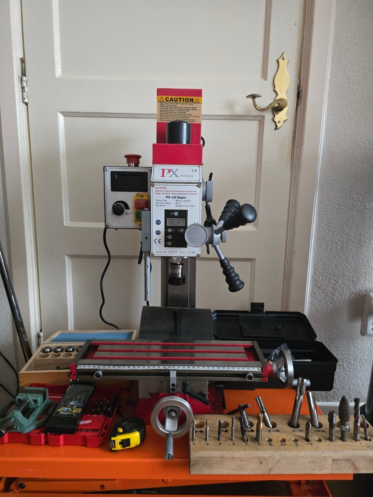Freesbankje PX Super 500W met uitgebreide accessoires, Doe-het-zelf en Verbouw, Ophalen, Gebruikt, Overige soorten, PX Super