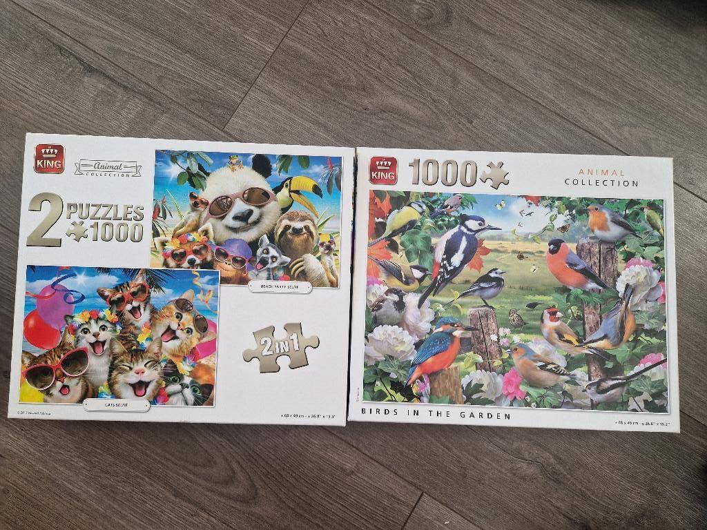 Puzzel 1000 stukjes, Hobby en Vrije tijd, Ophalen, 500 t/m 1500 stukjes, Zo goed als nieuw